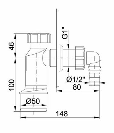Mutassa a/az Styron falon belüli mosó- és mosogatógép szifon részleteit Kép Styron falon belüli mosó- és mosogatógép szifon