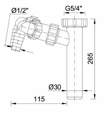 Mutassa a/az Styron NA32 kötőcső, dupla mosógép csatlakozóval részleteit Kép Styron NA32 kötőcső, dupla mosógép csatlakozóval