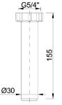 Kép Styron NA32x165mm kötőcső