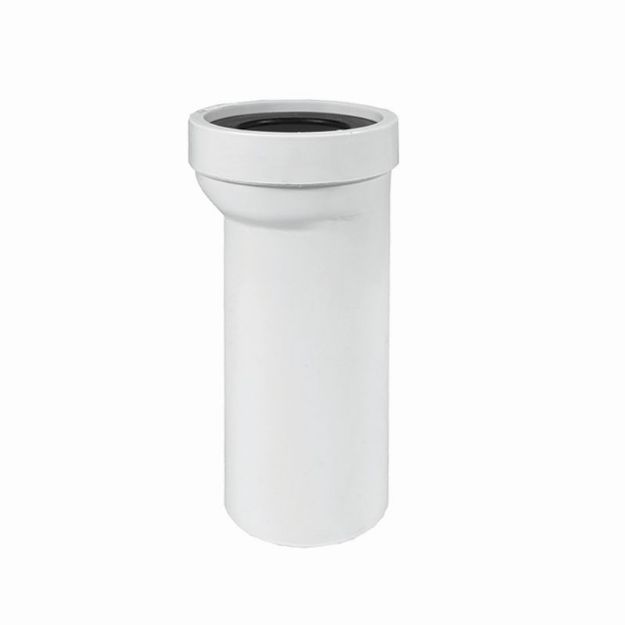 Kép D110 WC bekötő excenteres 20mm eltolással, hosszú