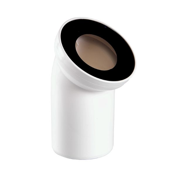 Kép Styron NA100 45° WC bekötő idom