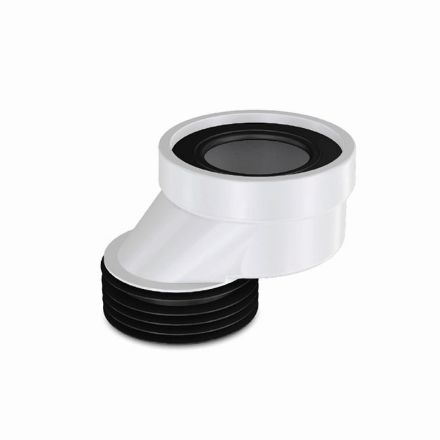 Mutassa a/az Styron NA100 excenteres WC bekötő idom, 60mm eltolással részleteit Kép Styron NA100 excenteres WC bekötő idom, 60mm eltolással