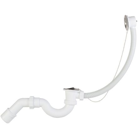 Mutassa a/az Styron NA40/50 fürdőkádszifon túlfolyóval, leeresztőszeleppel részleteit Kép Styron NA40/50 fürdőkádszifon túlfolyóval, leeresztőszeleppel