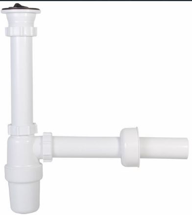 Mutassa a/az Egymedencés mosogatószifon 6/4˝ leeresztőszeleppel részleteit Kép Egymedencés mosogatószifon 6/4˝ leeresztőszeleppel