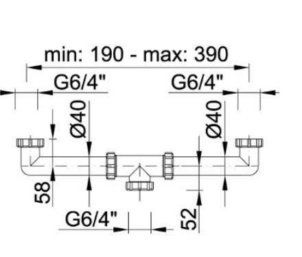 Mutassa a/az Kétmedencés ikercsatlakozó leeresztő nélkül részleteit Kép Kétmedencés ikercsatlakozó leeresztő nélkül
