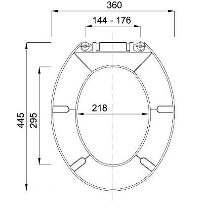 Mutassa a/az Styron Kőrös WC ülőke részleteit Kép Styron Kőrös WC ülőke