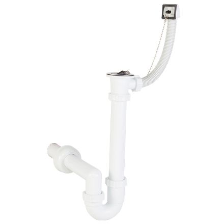 Mutassa a/az Styron 6/4˝ - NA40 műanyag csőszifon túlfolyóval, leeresztőszeleppel részleteit Kép Styron 6/4˝ - NA40 műanyag csőszifon túlfolyóval, leeresztőszeleppel