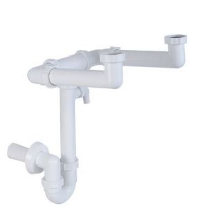 Mutassa a/az Styron 6/4˝ NA40 helytakarékos kétmedencés csőszifon, mosógép csatl. részleteit Kép Styron 6/4˝ NA40 helytakarékos kétmedencés csőszifon, mosógép csatl.