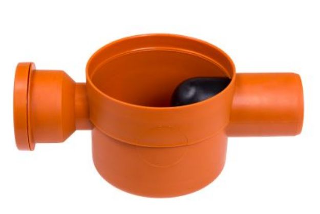 Kép Styron lapos szuez-szifon 2 ágú, 80mm   