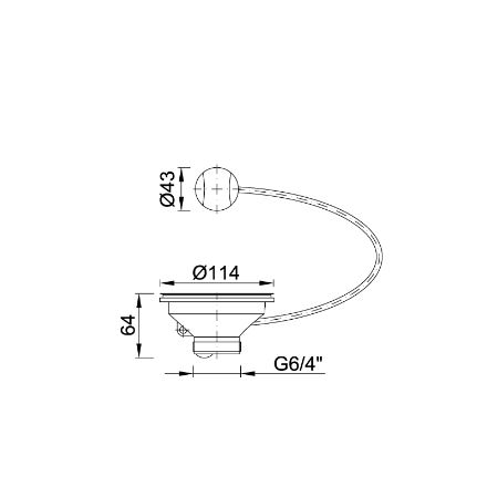 Mutassa a/az Styron 114-es leeresztőszelep, bowdenes részleteit Kép Styron 114-es leeresztőszelep, bowdenes