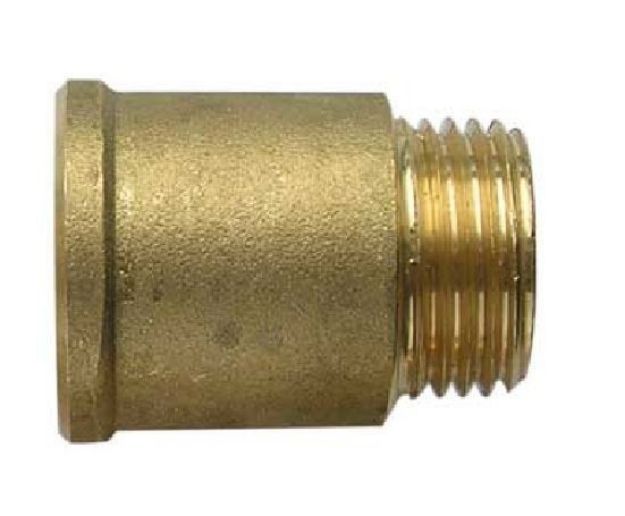 Kép 3/4"-40mm sárgaréz csaphosszabbító