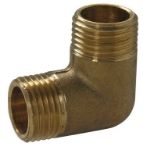 Kép 1/2" sárgaréz K-K könyök