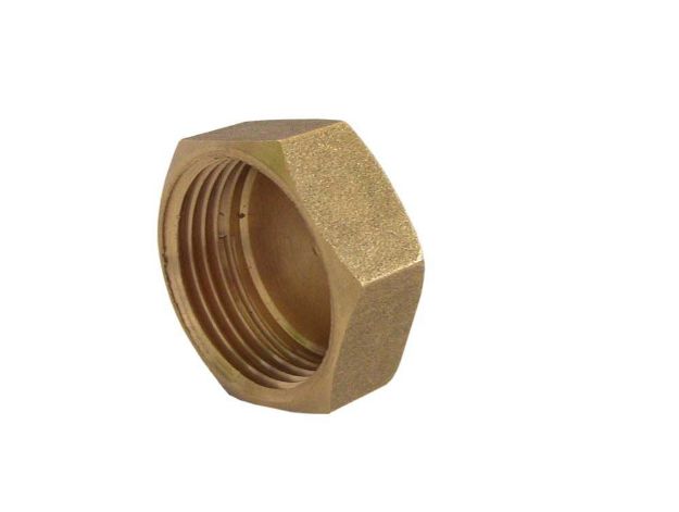 Kép 1/2" sárgaréz kupak