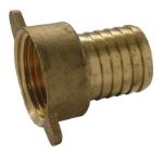 Kép 1/2"-1/2" sárgaréz tömlővég