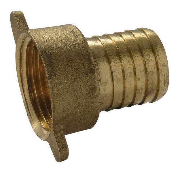 Kép 1"-3/4" sárgaréz tömlővég
