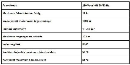 Mutassa a/az BRIO áramlásérzékelő, nyomásmérő, időzítő, 1,5m kábellel 230V, 12A, IP65 részleteit Kép BRIO áramlásérzékelő, nyomásmérő, időzítő, 1,5m kábellel 230V, 12A, IP65