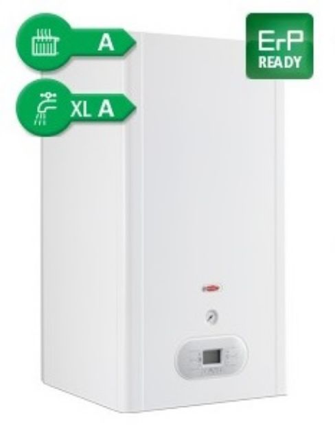 Kép Radiant R2KA 28/20 DUAL-TECH (ERP-HY20) kondenzációs falikazán, beépített 20 literes tárolóval, 28 kW (HMV: 28 kW)
