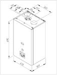 Kép Radiant COMBI-TECH R1CR 24 kondenzációs kombi kazán 23,5 kW