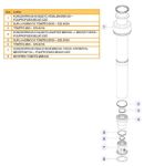 Kép Radiant CK50 szett függőleges füstgázelvezető szett Ø80/125mm PPS/ALU