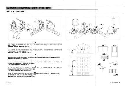 Mutassa a/az Radiant Külsőhőmérséklet érzékelő TP05CJ1AT részleteit Kép Radiant Külsőhőmérséklet érzékelő TP05CJ1AT