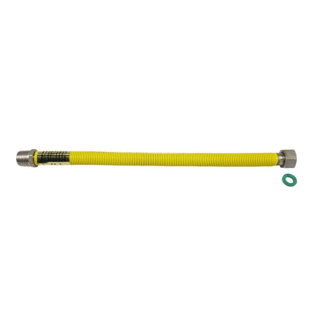 Kép 73 PEPE Rozsdamentes nyújtható gáz flexibilis cső 1/2˝-1/2˝ * 750-1500mm K-B 