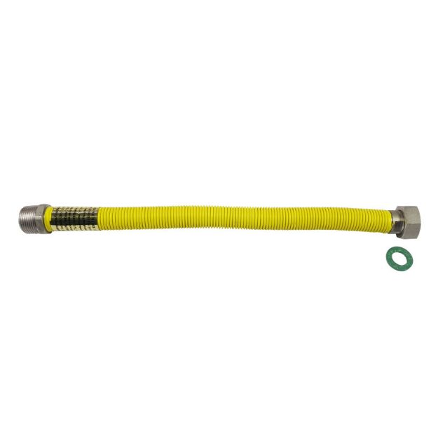 Kép 73 PEPE Rozsdamentes nyújtható gáz flexibilis cső 3/4˝-3/4˝ * 750-1500mm K-B 
