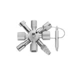 Kép Knipex Twinkey kapcsolószekrény és radiátorszelep kulcs