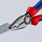 Kép Knipex kombinált fogó 180 mm, kemény/közepesen kemény huzalokhoz