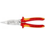 Kép Knipex kombinált fogó elektromos szereléshez 200 mm szigetelt