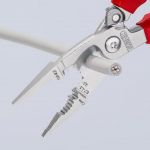 Kép Knipex kombinált fogó elektromos szereléshez 200 mm szigetelt