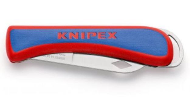 Kép Knipex összecsukható villanyszerelési kés 