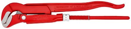 Mutassa a/az Knipex csőfogó S-pofával, piros porfesték bevonattal, 5/4", 320 mm 8330010 részleteit Kép Knipex csőfogó S-pofával, piros porfesték bevonattal, 5/4", 320 mm 8330010