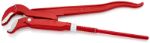 Kép Knipex csőfogó S-pofával, piros porfesték bevonattal, 2", 420 mm 8330015