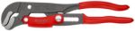 Kép Knipex csőfogó S-pofával, gyorsállítással piros / fekete porfesték bevonattal, 5/4", 330 mm 8361010