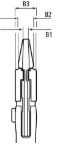 Kép Knipex Pliers párhuzamos-fogó 180 mm