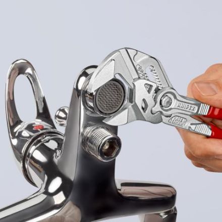 Mutassa a/az Knipex Pliers párhuzamos-fogó 180 mm, fényes részleteit Kép Knipex Pliers párhuzamos-fogó 180 mm, fényes