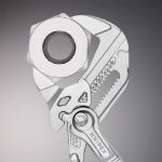 Kép Knipex Pliers párhuzamos-fogó 180 mm, fényes