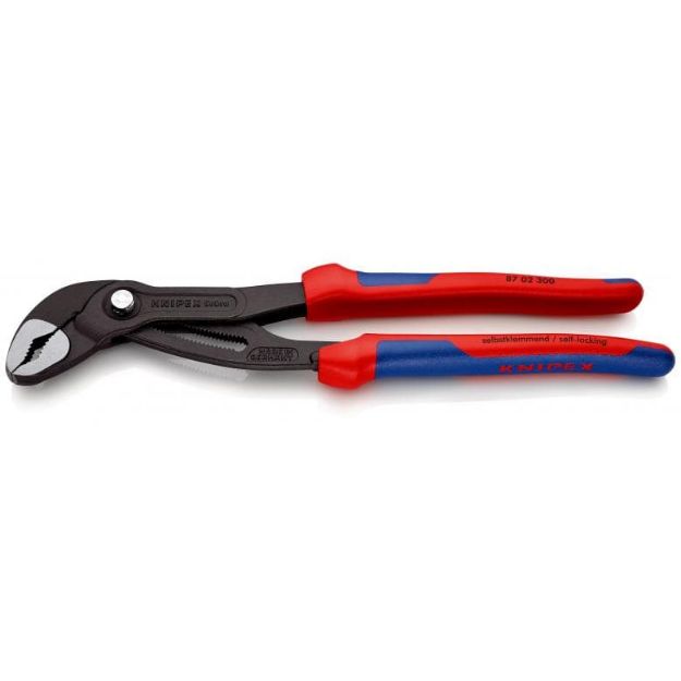 Kép Knipex Cobra vízpumpa-fogó 300 mm (kétkomponensű bevonatos nyéllel)