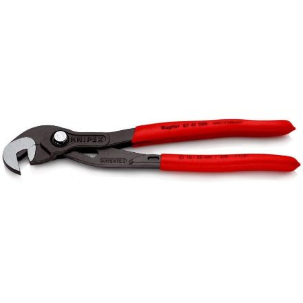 Mutassa a/az Knipex csavarfogó szürkére foszfátozott 250 mm részleteit Kép Knipex csavarfogó szürkére foszfátozott 250 mm