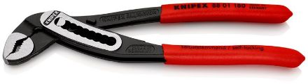 Mutassa a/az Knipex Alligator vízpumpa-fogó 180 mm, 6/4" 8801180 részleteit Kép Knipex Alligator vízpumpa-fogó 180 mm, 6/4" 8801180