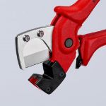 Kép Knipex műanyagcső vágó olló 185mm D35