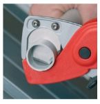 Kép Knipex műanyagcső vágó olló 185mm D25