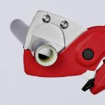 Kép Knipex műanyagcső vágó olló 185mm D25