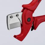 Kép Knipex műanyagcső vágó olló 185mm D25