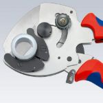 Kép Knipex műanyagcső vágó olló műanyag- és kombinált O 26,0 - 40,0 mm-es csövekhez 210mm