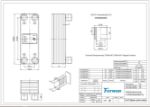 Kép m-tech FHC014 25 lemezes rézzel forrasztott rm. hőcserélő 4x3/4" csatlakozócsonkokkal