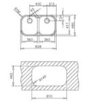 Kép Teka mosogató STYLO 2B szögletes 828x485 10107027