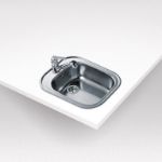 Kép Teka mosogató STYLO 1B MTX 1 medencés mikrotextúrás beépíthető, szifonnal 10107041