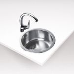 Kép Teka mosogató ERC (1 medence) D450mm kerek medencés beépíthető, szifonnal 10108007