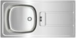 Kép Teka Gravity 45 E-XP 1B 1D (1 medence, 1 csepptálca) 860*435mm beépíthető mosogató, szifonnal 
